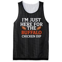 I'm Just Here For The Buffalo Chicken Dip Funny Design Mesh Reversible Basketball Jersey Tank