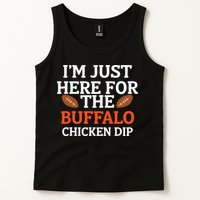 I'm Just Here For The Buffalo Chicken Dip Funny Design Tank Top