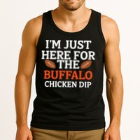 I'm Just Here For The Buffalo Chicken Dip Funny Design Tank Top
