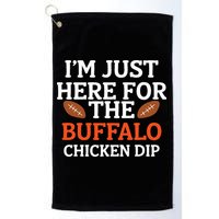 I'm Just Here For The Buffalo Chicken Dip Funny Design Golf Towel