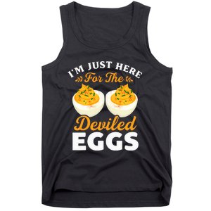 IM Just Here For The Deviled Eggs Tank Top