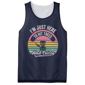 IM Just Here To Hit Trees And Curse Mesh Reversible Basketball Jersey Tank