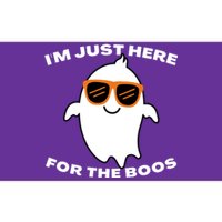 Im Just Here For The Boos Ghost Funny Halloween Bumper Sticker