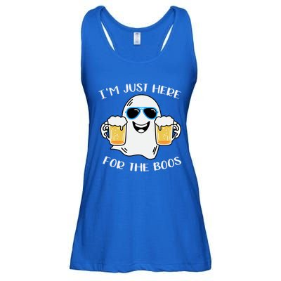 I’M Just Here For The Boos Costume Funny Halloween Meaningful Gift Ladies Essential Flowy Tank