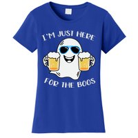 I’M Just Here For The Boos Costume Funny Halloween Meaningful Gift Women's T-Shirt