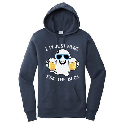 I’M Just Here For The Boos Costume Funny Halloween Meaningful Gift Women's Pullover Hoodie