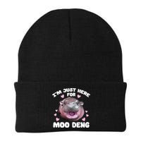 IM Just Here For The Moo Deng Beanie