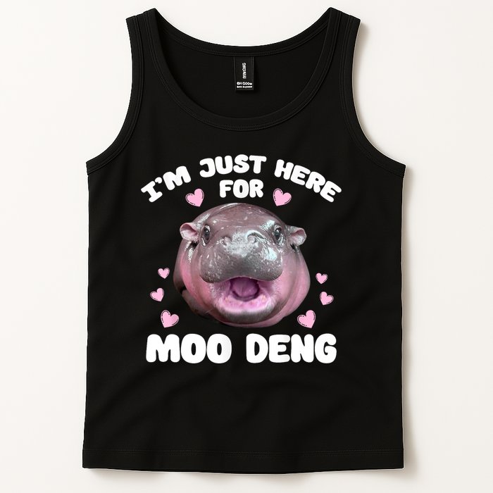 IM Just Here For The Moo Deng Tank Top