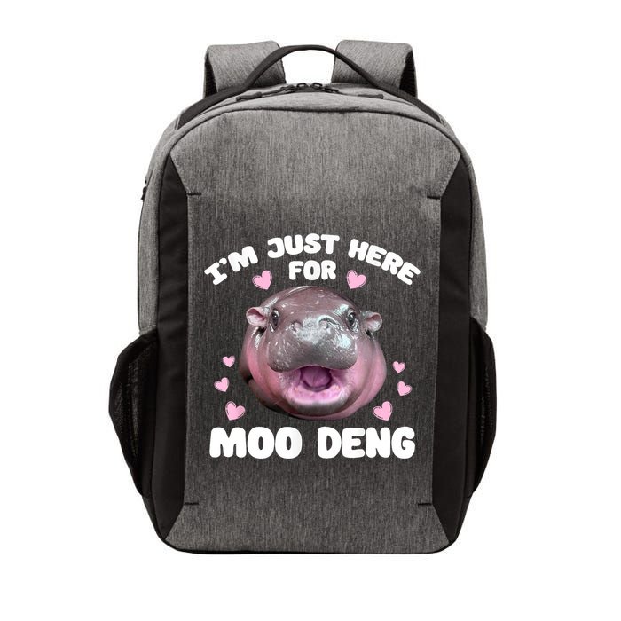 IM Just Here For The Moo Deng Vector Backpack