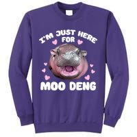 IM Just Here For The Moo Deng Sweatshirt