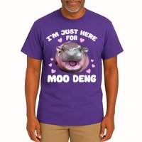 IM Just Here For The Moo Deng Tall T-Shirt