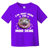 IM Just Here For The Moo Deng Toddler T-Shirt