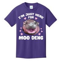 IM Just Here For The Moo Deng Kids T-Shirt