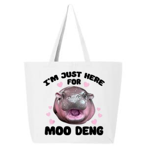 IM Just Here For The Moo Deng 25L Jumbo Tote