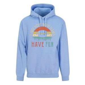 I Just Hope Both Teams Have Fun Or Funny Football Gift Unisex Surf Hoodie