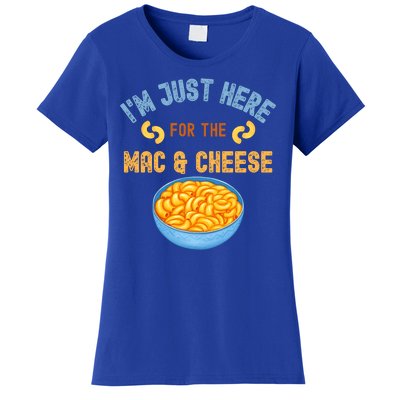 I'm Just Here For The Mac And Cheese Funny Food Humor Women's T-Shirt