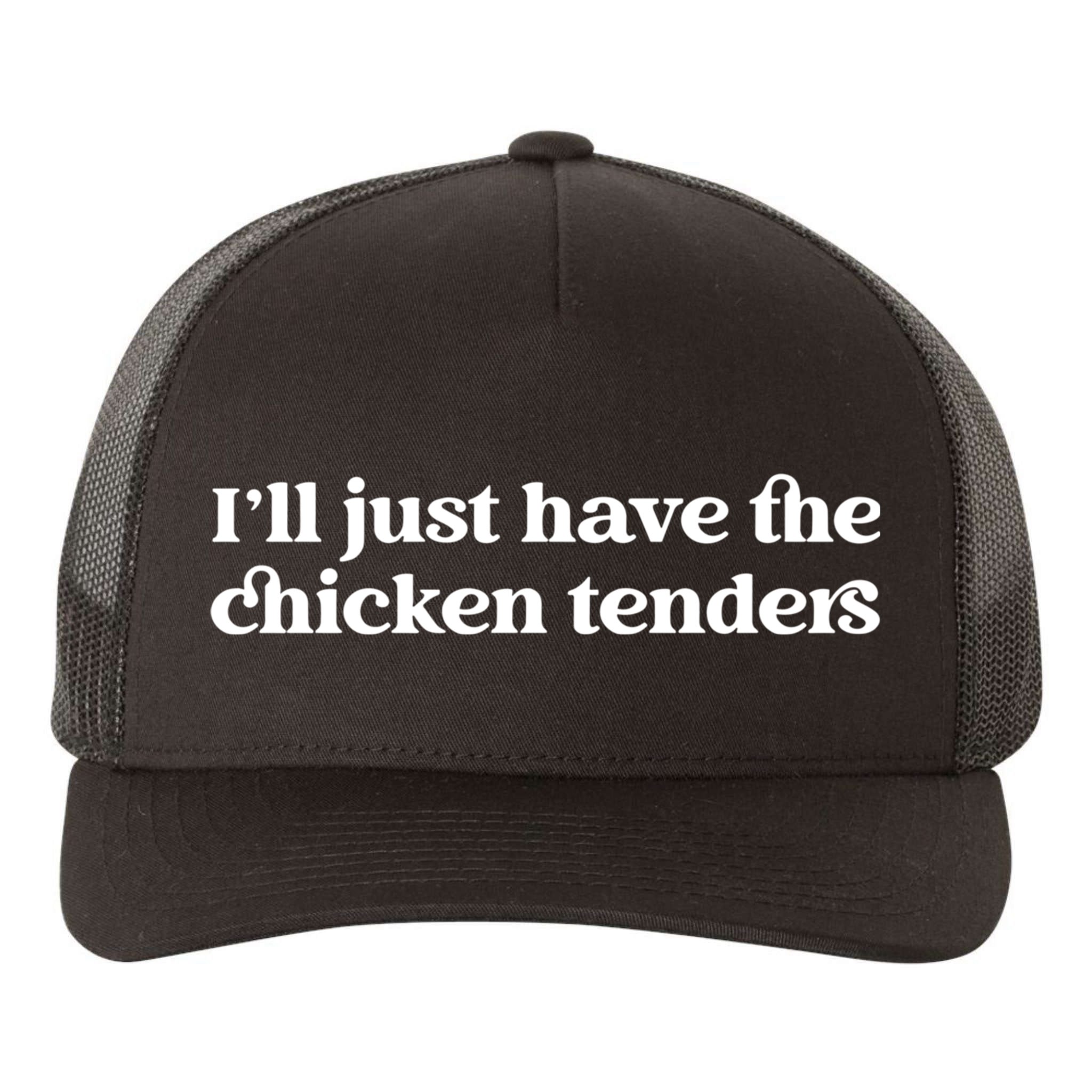 ILl Just Have The Chicken Tenders Christmas Chicken Nugget Yupoong Adult 5-Panel Trucker Hat