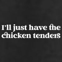 ILl Just Have The Chicken Tenders Christmas Chicken Nugget Adult Drive Performance Visor