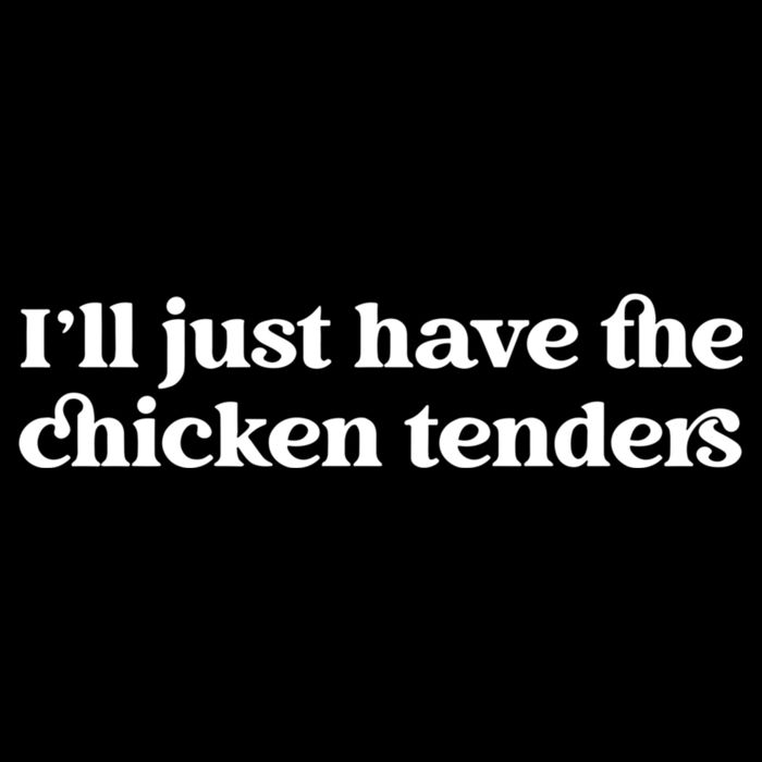 ILl Just Have The Chicken Tenders Christmas Chicken Nugget 16 in Basic Backpack
