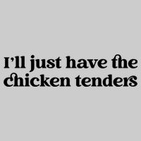ILl Just Have The Chicken Tenders Christmas Chicken Nugget Cooling Performance Crew T-Shirt