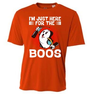 IM Just Here For The Boos Gift Cooling Performance Crew T-Shirt