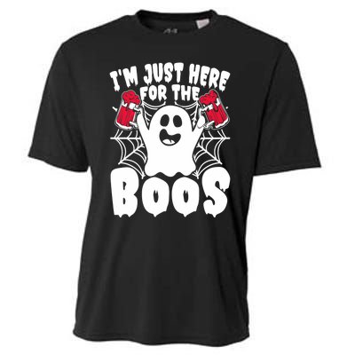 IM Just Here For The Boos Funny Halloween Cooling Performance Crew T-Shirt