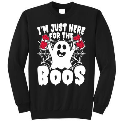 IM Just Here For The Boos Funny Halloween Sweatshirt