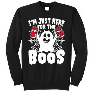 IM Just Here For The Boos Funny Halloween Tall Sweatshirt