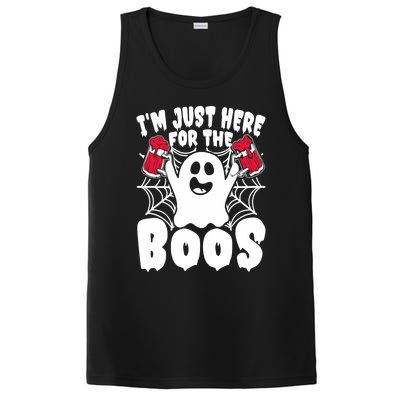 IM Just Here For The Boos Funny Halloween PosiCharge Competitor Tank