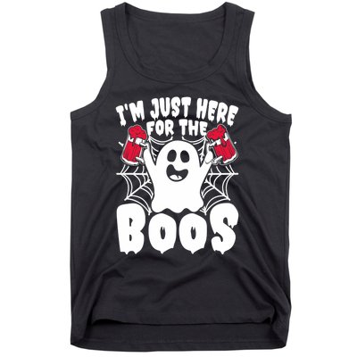 IM Just Here For The Boos Funny Halloween Tank Top