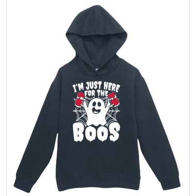 IM Just Here For The Boos Funny Halloween Urban Pullover Hoodie