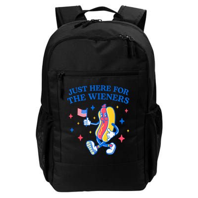 Im Just Here For The Wieners 4th Of July Shirts Backpack