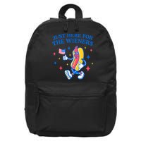 Im Just Here For The Wieners 4th Of July Shirts 16 in Basic Backpack