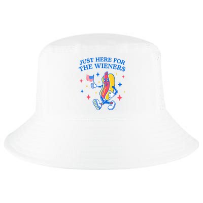 Im Just Here For The Wieners 4th Of July Shirts Cool Comfort Performance Bucket Hat