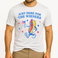 Im Just Here For The Wieners 4th Of July Shirts Cooling Performance Crew T-Shirt
