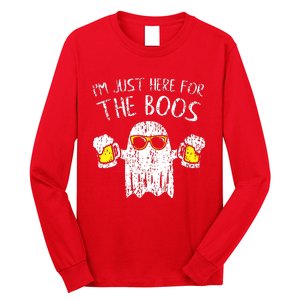 Im Just Here For The Boos Long Sleeve Shirt