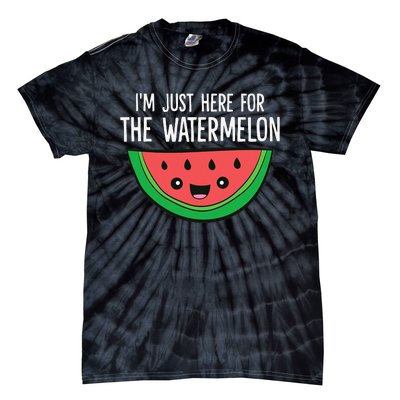 I'm Just Here For The Watermelon Tie-Dye T-Shirt