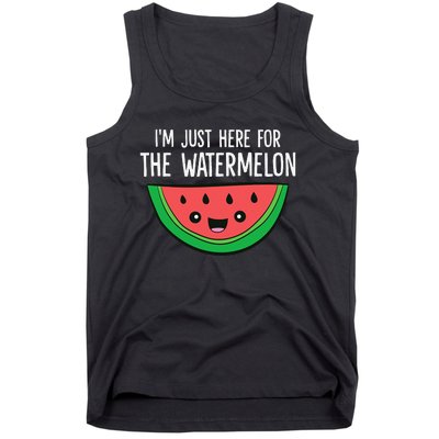 I'm Just Here For The Watermelon Tank Top