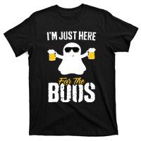 IM Just Here For The Boos Beer Funny Halloween T-Shirt