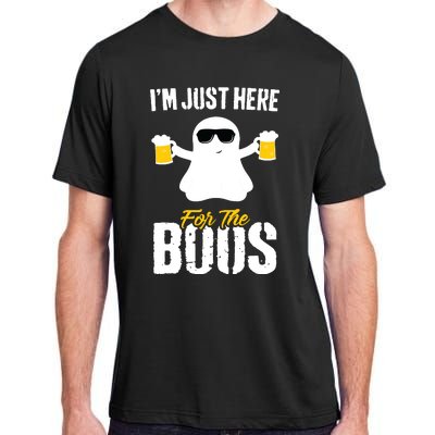 IM Just Here For The Boos Beer Funny Halloween Adult ChromaSoft Performance T-Shirt