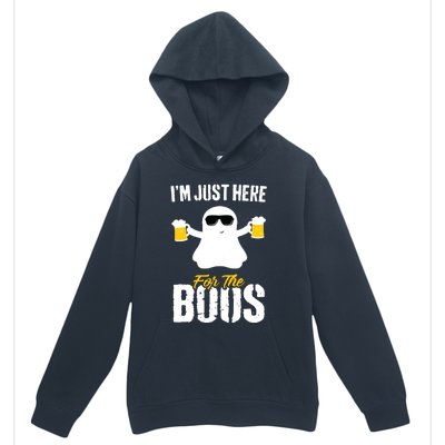 IM Just Here For The Boos Beer Funny Halloween Urban Pullover Hoodie