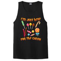 IM Just Here For The Candy Funny Halloween Costume PosiCharge Competitor Tank