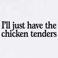 I'll Just Have The Chicken Tenders Funny 11oz C Handle Ceramic Mug
