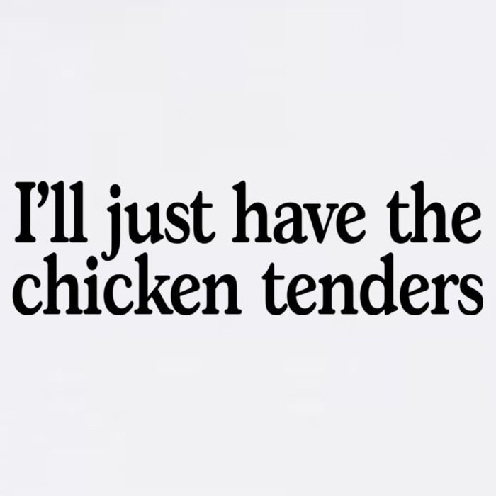I'll Just Have The Chicken Tenders Funny 11oz C Handle Ceramic Mug