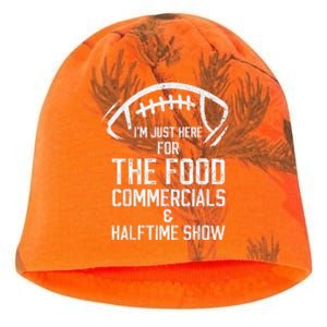 I’m Just Here For The Food Commercials And Halftime Show Kati - Camo Knit Beanie