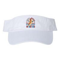 I'm Just Here for the Wieners 4th of July Hot Dog Funny Valucap Bio-Washed Visor