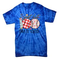 I Just Hit 100 Days Of School Baseball 100th Day Meaningful Gift Tie-Dye T-Shirt