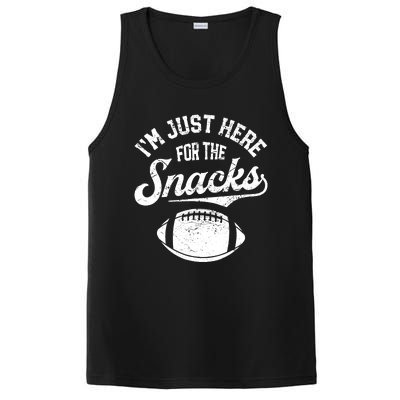 IM Just Here For The Snacks Funny Fantasy Football League PosiCharge Competitor Tank