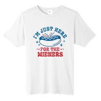 I'm Just Here For The Wieners 4th Of July Tall Fusion ChromaSoft Performance T-Shirt