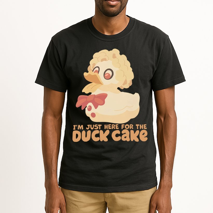 I Just Here For The Duck Cake Snack Tall T-Shirt
